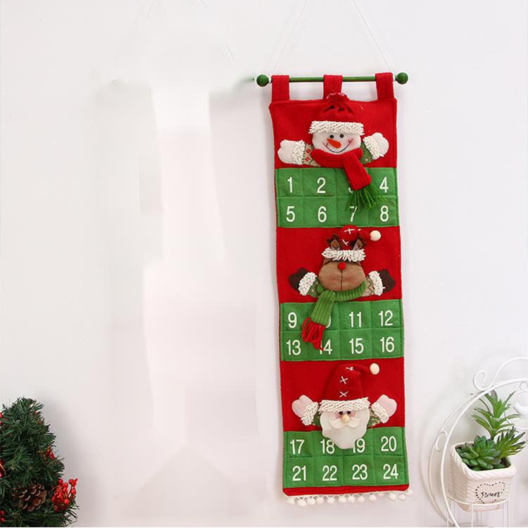 Christmas Advent Calendars | Wall hanging Advent Calendars | Gnome Christmas Date Blocks - ThingsThatMakeSense