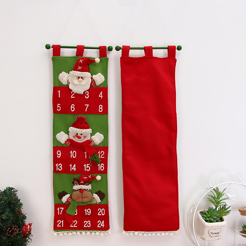 Christmas Advent Calendars | Wall hanging Advent Calendars | Gnome Christmas Date Blocks - ThingsThatMakeSense