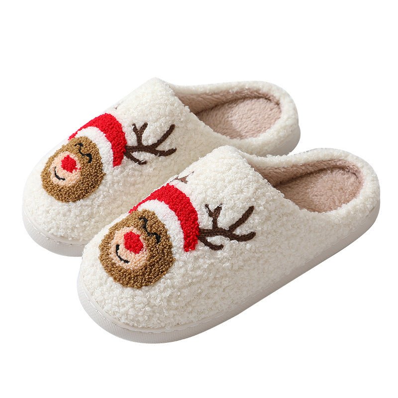 Christmas Slippers | Santa Claus | Reindeer | Gingerbread Man | Christmas Tree | Fox - ThingsThatMakeSense